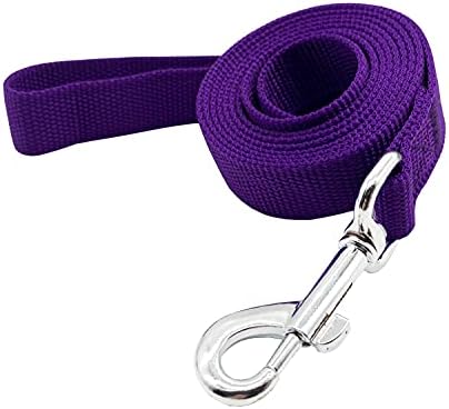 Nylon Dog Training Leash, Traction Rope, 4Foot /5 Ft /6 Feet Long, 5/8 inch 3/4 by TAIDA