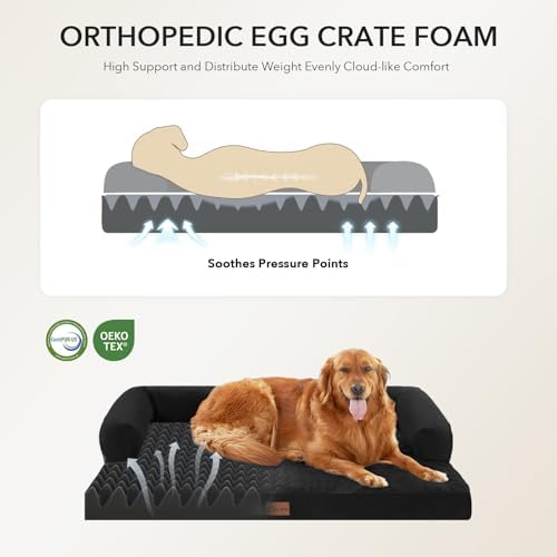 Orthopedic Washable Dog Bed for Large Dogs - Image 2