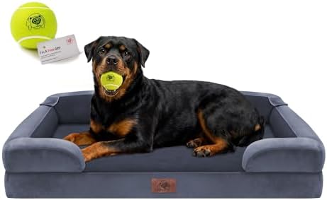 Waterproof Orthopedic Dog Bed for Extra Large Sized Dogs by FollowSongPuppy