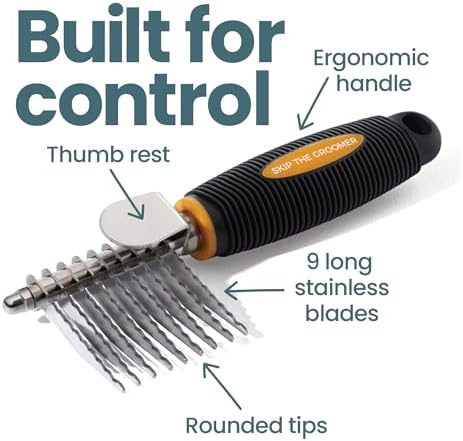 Rake Brush for Dogs, Doodles & Poodles - Image 3