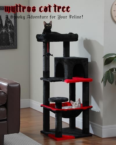 MUTTROS 45.7" Gothic Cat Tree - Image 2