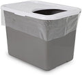Petmate TOP ENTRY LITTER PAN LINERS Dark Grey 8 Count by Petmate