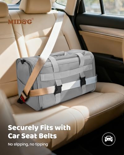 MIDOG Soft Cat Carrier Airline Approved, Expandable - Image 6