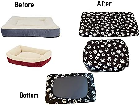 DUKE&LEFTY Furever Dogbed SLIPCOVER-Soft Stretchy Petbed Cover-Universal-Easy - Image 2