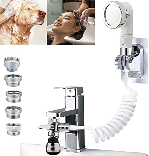 Sink Faucet Hose Shower Sprayer Attachment by MOSELNY