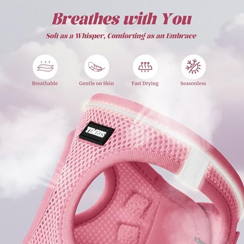 No Pull Dog Puppy Harness and Leash Set Reflective Mesh Vest XX-Small - Image 3