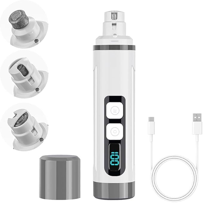 Dog Nail Grinder Quiet- Ultra-Quiet Dog & Cat Nail Grinder - Image 2