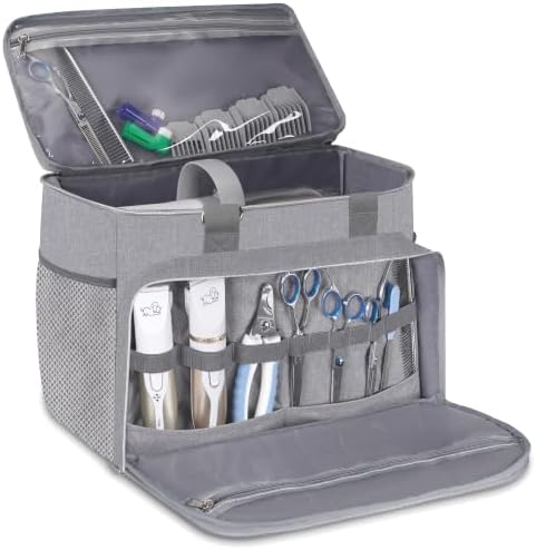 Dog Cat Grooming Bag for Vacuum, Dog Grooming Kit Supplies by Becivi