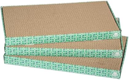 Kitty City XL Wide Corrugate Cat Scratchers 3 Pieces, Cat Scratching, Cat by KittyCity