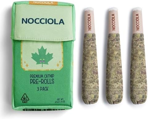 Nocciola 3 Pack Catnip Toys for Cats, Funny Cat Toys Filled by Nocciola