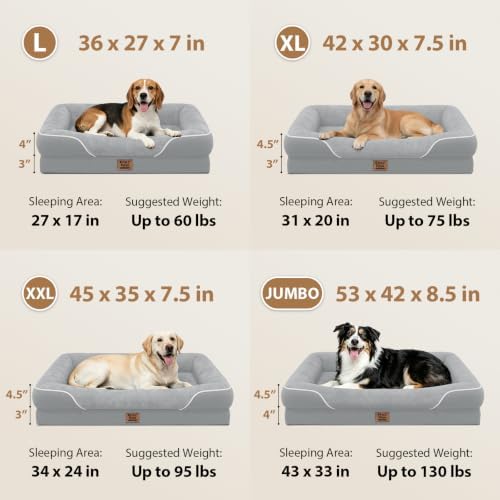 Chez Paw Orthopedic Waterproof Dog Bed - Image 6