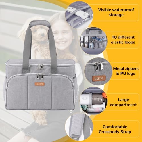 Dog Cat Grooming Bag for Vacuum, Dog Grooming Kit Supplies - Image 5