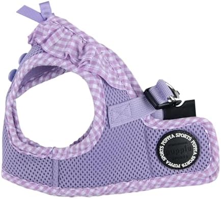 Puppia Vivien Dog Vest Harness B Fashionable Mesh Spring Summer Harness by PUPPIA