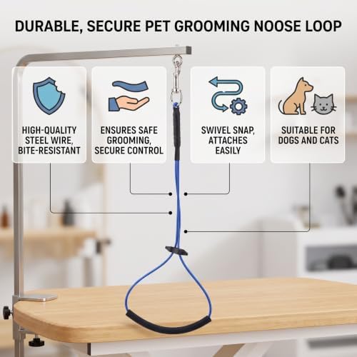 Tnfeeon Dog Bath Noose Dog Cleansing and Beauty Products Groomer Neck Grooming - Image 4