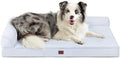 EHEYCIGA Memory Foam Dog Bed for Crate, L Plus Dog Bed by EHEYCIGA