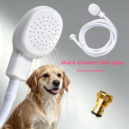 13Ft Quick-Connect Sink Spray Rubber Hose, Sink Hose Attachment - Image 5