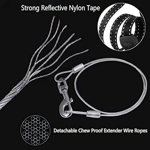 16ft Retractable Dog Leash for Medium Breed Dogs up to 44 lbs - Image 4