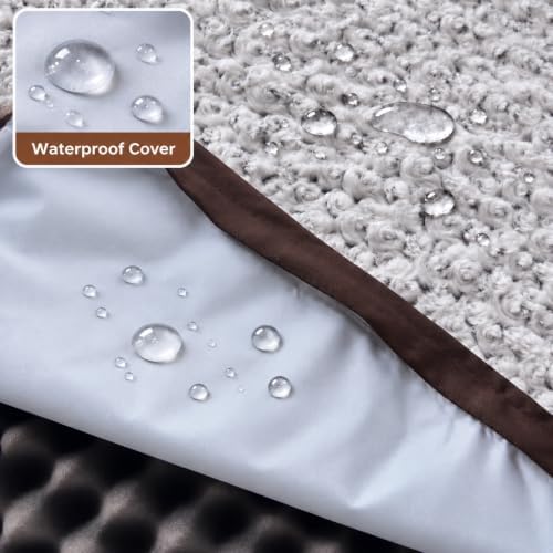 WESTERN HOME WH Orthopedic Dog Bed Medium Size Dog Washable Pet Bed - Image 4