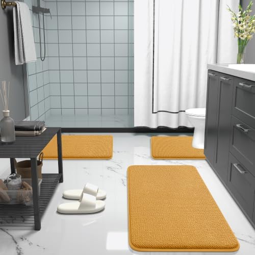 OLANLY Memory Foam Bathroom Runner Rugs 47x24, Long Bath Mat - Image 7