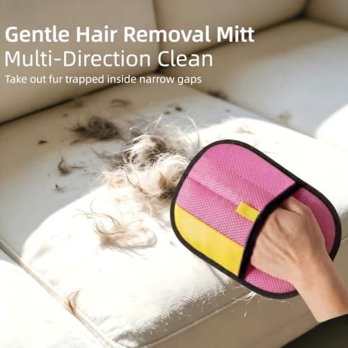 Pet Hair Removal Glove for Cat & Dog, Furniture Hair Remover & Nail Clipper - Image 4