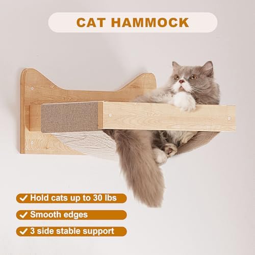 PETKABOO Cat Wall Shelves Cat Wall Furniture - Image 6
