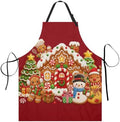Art Apron with Pocket for Women Men by DZGlobal