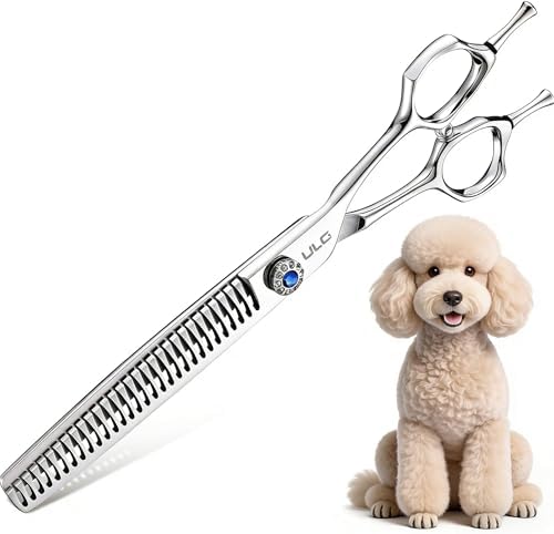 ULG 40-tooth Curved Thinning Scissors Dog Shears by ULG