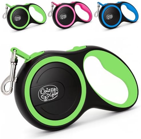 Retractable Dog Leash, 44 LBS /16FT Long, Small & Medium Dogs by DaizzyGearPetsAccessories