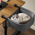Extra-Sturdy Cat Desk Bed for Large Cats 50lbs Desk Cat Bed Attachment by Hylemoros