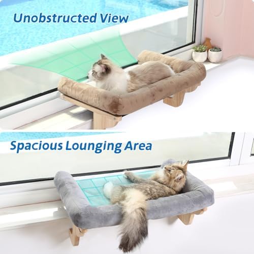Zakkart Cat Perch for Windowsill - Image 2