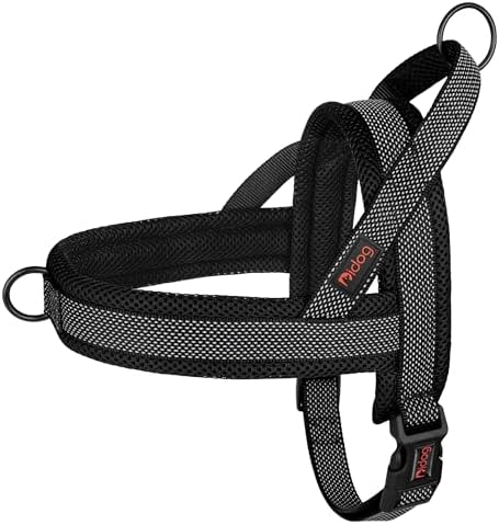 Didog No Pull Dog Harness for Medium Dogs, Breathable Mesh Padded by Didog