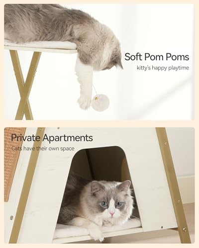 FourFurPets 72.4" Modern Cat Tree - Image 7