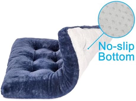 2 Pack Dog Bed, Washable Deluxe Plush Dog Crate Beds - Image 5