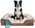 Furhaven Orthopedic Dog Bed for Large/Medium Dogs w/ Removable Bolsters & by FurHaven