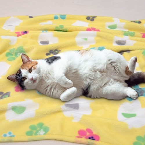 Rezutan Blanket for Large Dogs & Cats Soft Reversible Fleece 40"x31" - Image 4