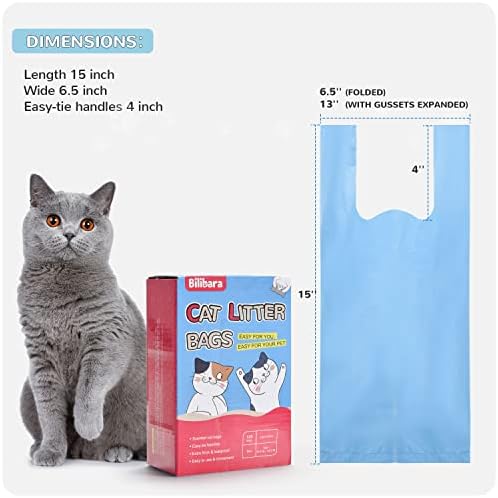 Cat Litter Bags, Ultra Thick, Leak-Proof, Disposable, 15 Liters Capacity - Image 6