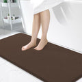 OLANLY Memory Foam Bathroom Runner Rugs 50x30, Absorbent Long Mat by OLANLY
