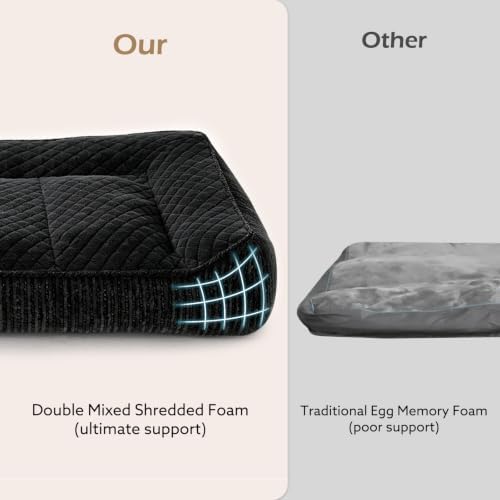 JOEJOY Extra Large Orthopedic Dog Beds Large Sized Dog, Extra Thick Foam Pet - Image 5