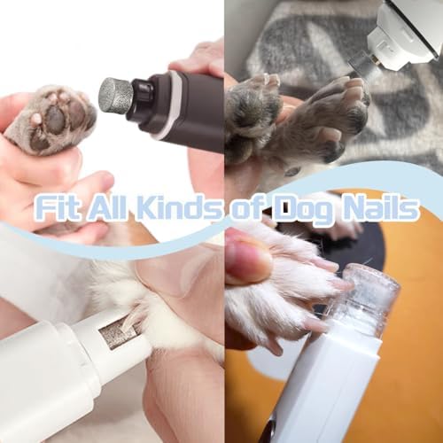 Dog Nail Grinder Wheels Head Bits 2PCS, Diamond Grinding Wheels Compatible - Image 6
