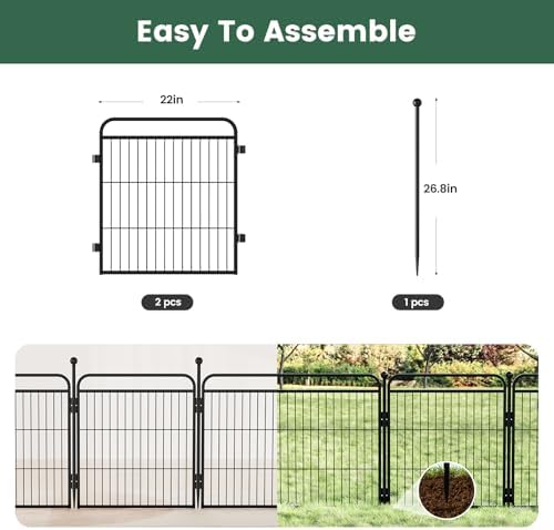 Gardner Pet Dog Playpens, Foldable Pet Play Yard Gate Extensions, Pet Playpen - Image 2