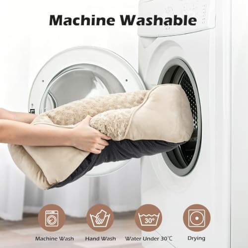 INVENHO XX-Large Dog Bed Rectangle Washable Orthopedic Soft Calming Sleeping - Image 5