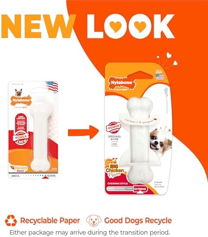 Nylabone Power Chew Classic Bone Chew Toy - Image 3