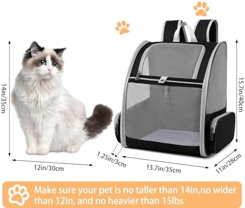 Cat Backpack Dog Backpack Carrier - Image 7