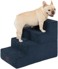 EHEYCIGA Dog Stairs for Bed 18" H, 4-Step Dog Steps for High Bed by EHEYCIGA