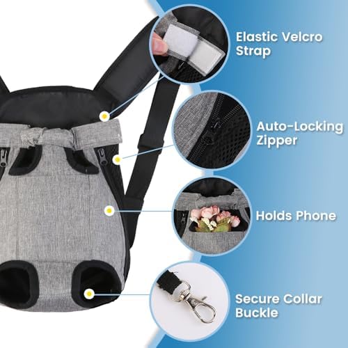 Mosago Dog Backpack Carrier, Front Chest Carrier - Image 5