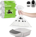 90 Pack Cat Litter Box Robot Model 5/4/3 Waste Bags, Tear Resistant, by Unknown