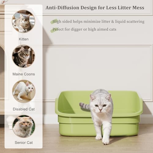 Vealind Extra Large Cat Litter Box - Image 4