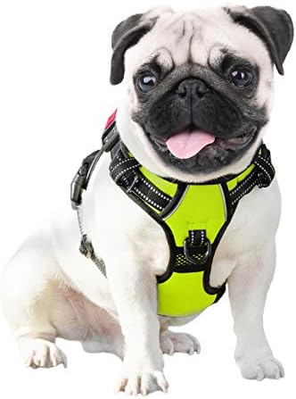 PHOEPET Reflective Dog Harness Large Breed Adjustable No Pull Vest - Image 6