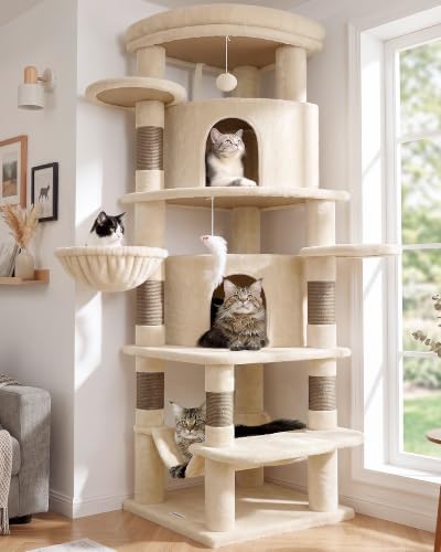 Globlazer 66inch Corner Cat Tree Tower by Globlazer