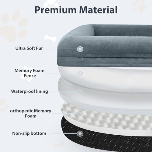WNPETHOME Human Dog Bed Orthopedic - Image 3